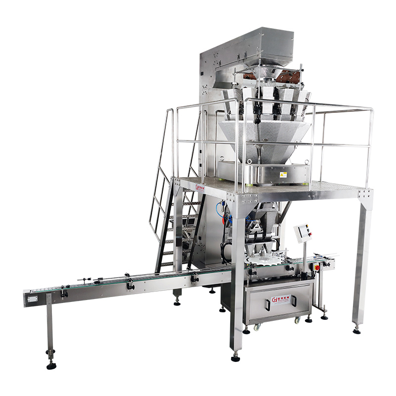 Multi Nozzles Weighing Filling Machine for Gummy Candy Bottle Dependable Performance