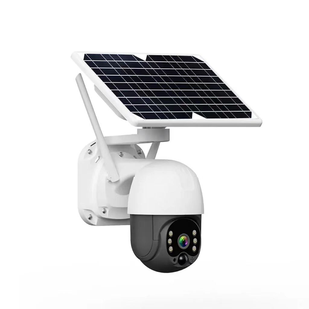 Solar Wireless Security Cam On Solar Energy Solar CCTV Camera Cloud Camera New Free Energy 360 Outdoor Security