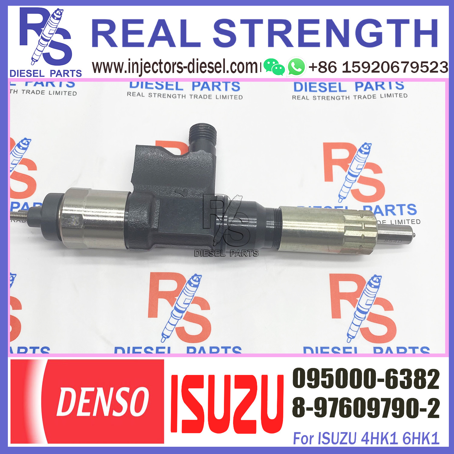 Diesel Fuel Common Rail Injector 095000-6384 095000-6383 095000-6382 095000-6381 095000-6380