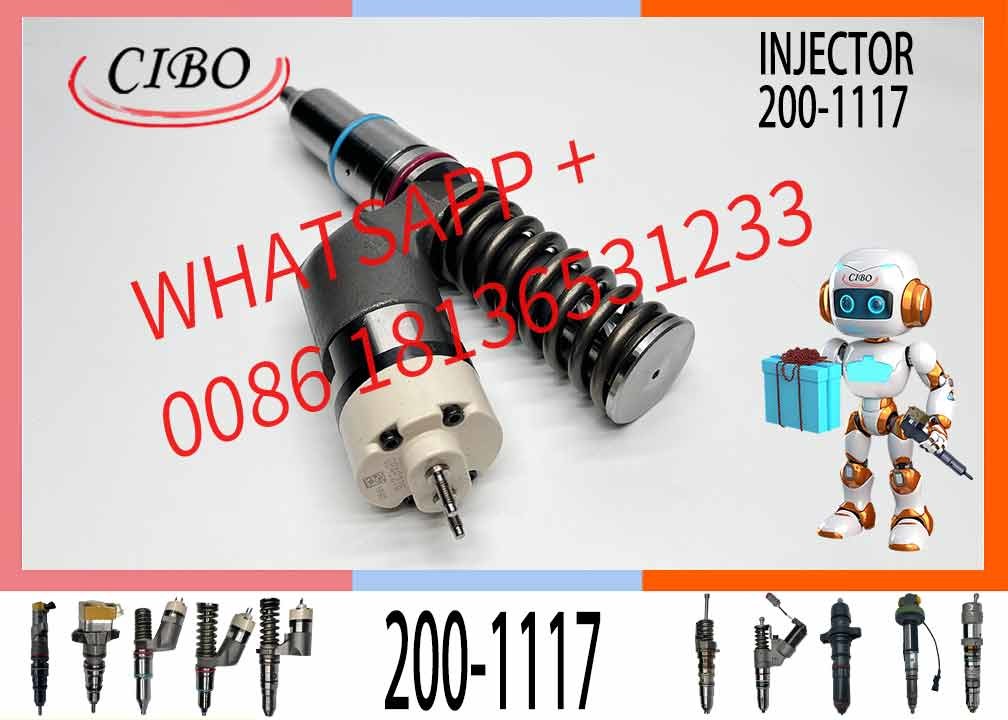 excavator parts fuel injector 211-3025 200-1117 235-1401 for C15 C16 engine