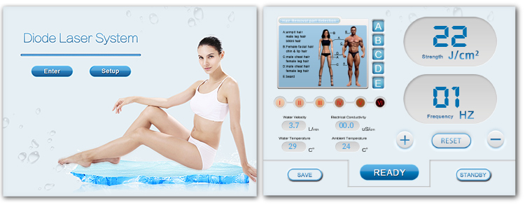 OEM Diode Laser Hair Removal Machine 808nm 810nm Diode Ice Laser Machine