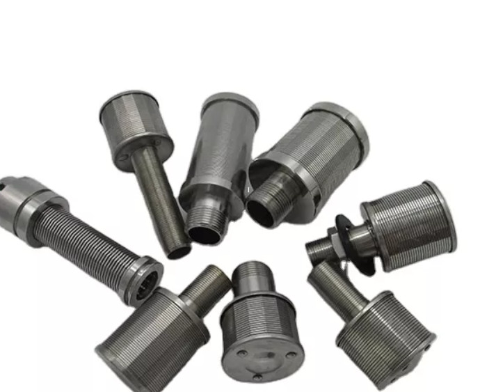 V Shaped Stainless Steel Wedge Wire Screen Nozzle Resist Aging