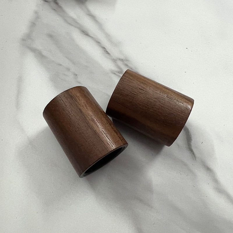 Natural Solid Wood Perfume Bottle Cap