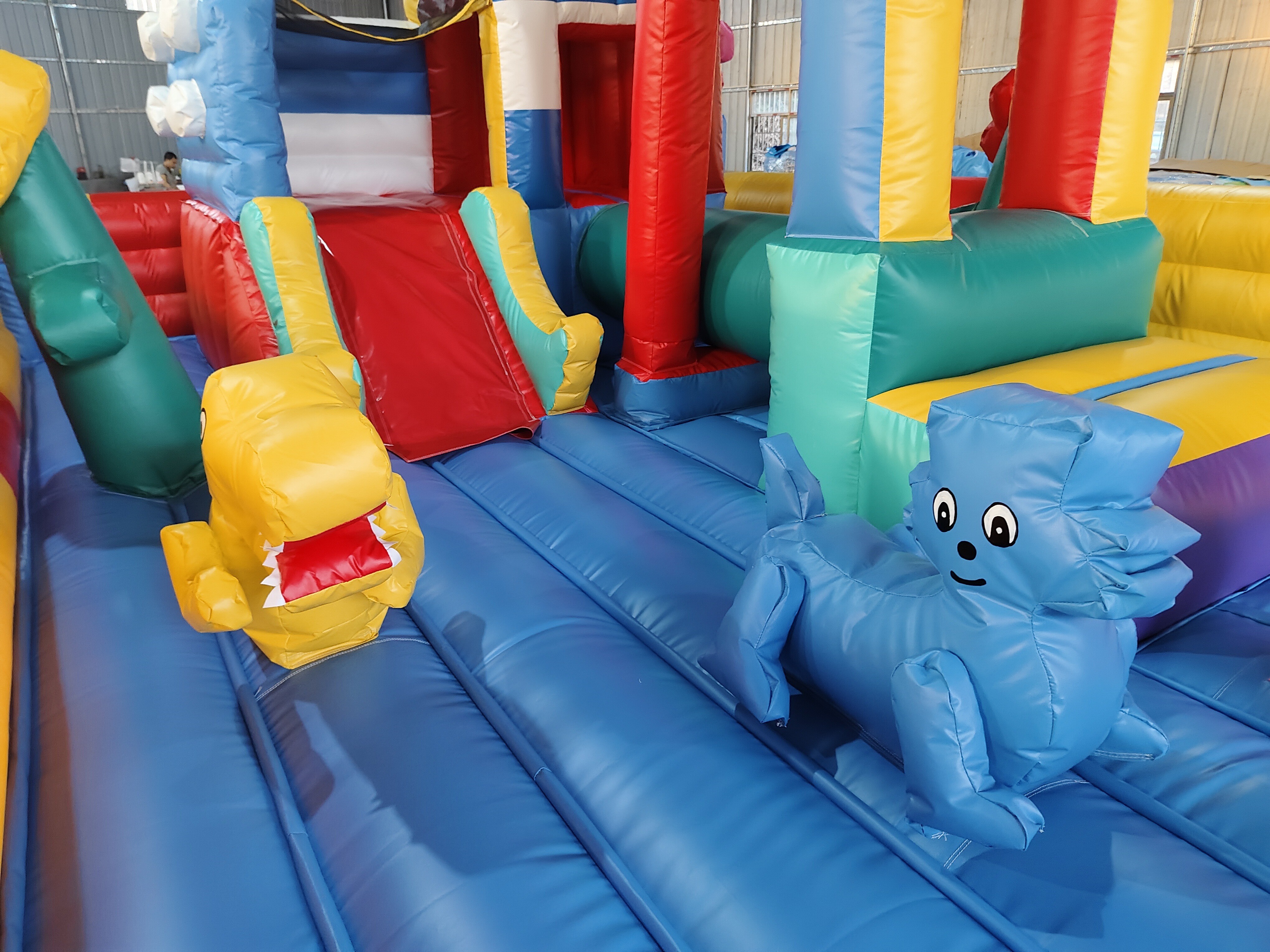 Custom Kitty Cat Doraemon Inflatable Play City Inflatable House Slide Castle For The Kids