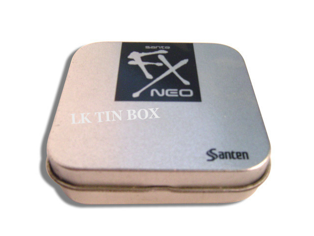 Embossed Square Small Metal Tins Boxe Printing for Durex Condom Safe Sex