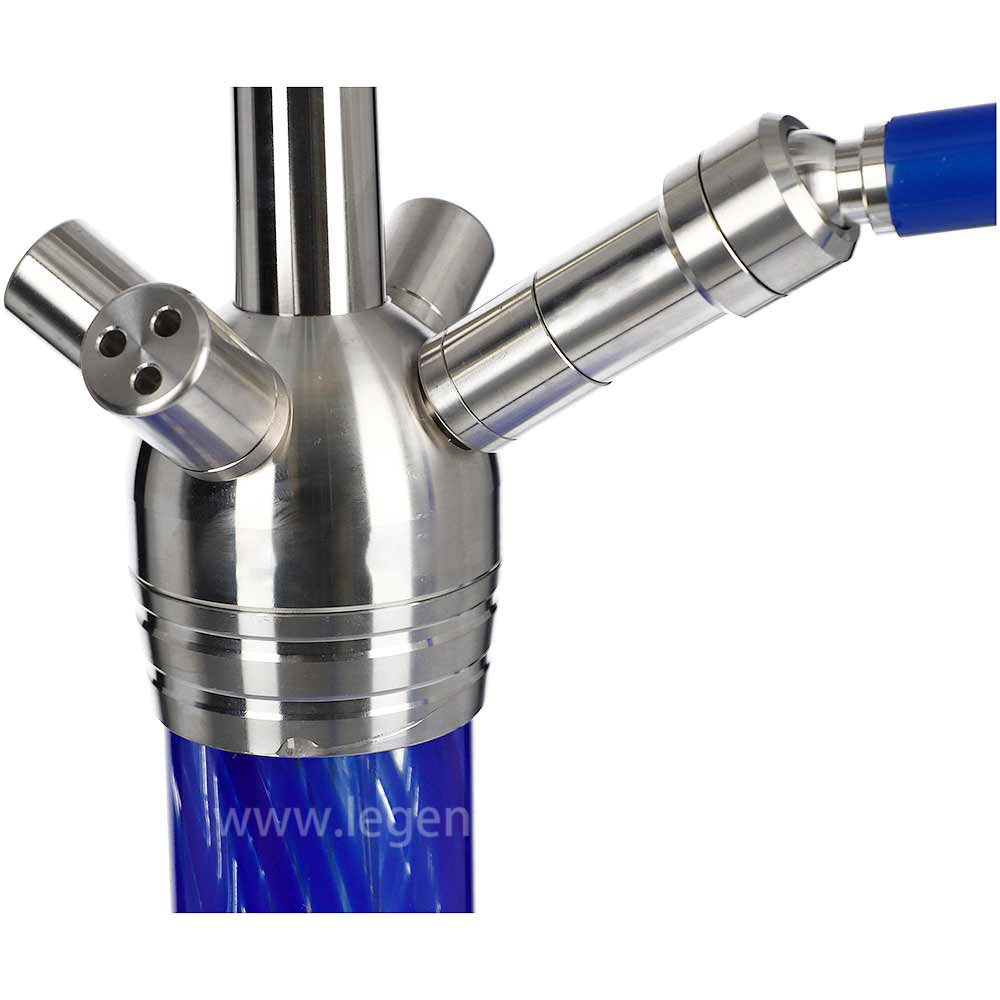 65cm High Medium Size CNC Machining SS 304 Click Hookah