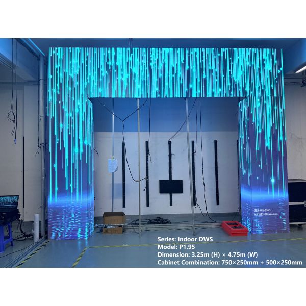 Indoor LED Panel with 600cd/sqm Brightness 2 Years Warranty and Die-casting Aluminum Material for HD GOB Display