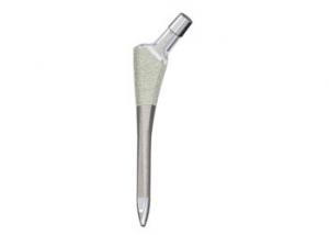 Buy cheap S4A13 Hip Replacement Prosthesis Collarless Type Staged Sandblasting product