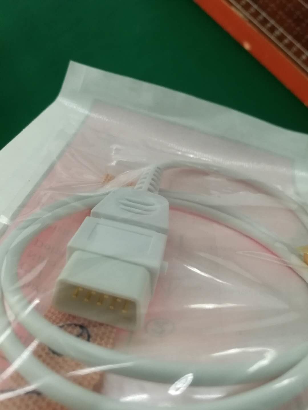 BCI 9 Pin Disposable Spo2 Sensor For Patient Monitor With White Wire