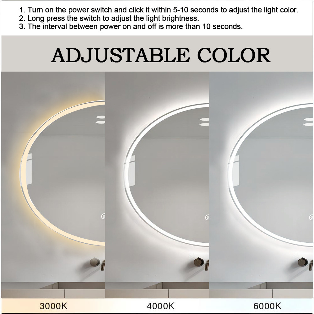 Upgrade Your Bathroom with Our High-Performance LED Bathroom Mirror