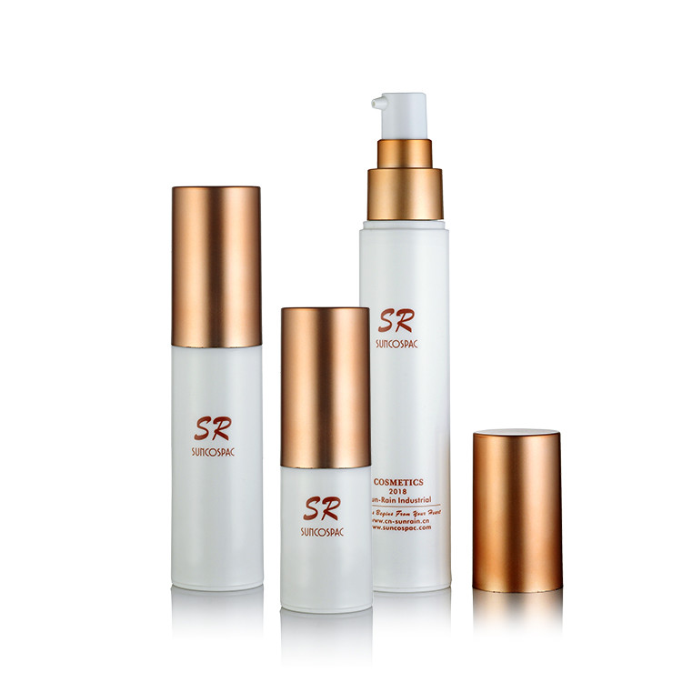 Cosmetic Plastic Airless Bottle Foundation Pump Bottle 15ml 30ml 50ml