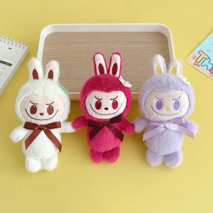 Cute Plush Doll Keychain with Customizable Features and Material