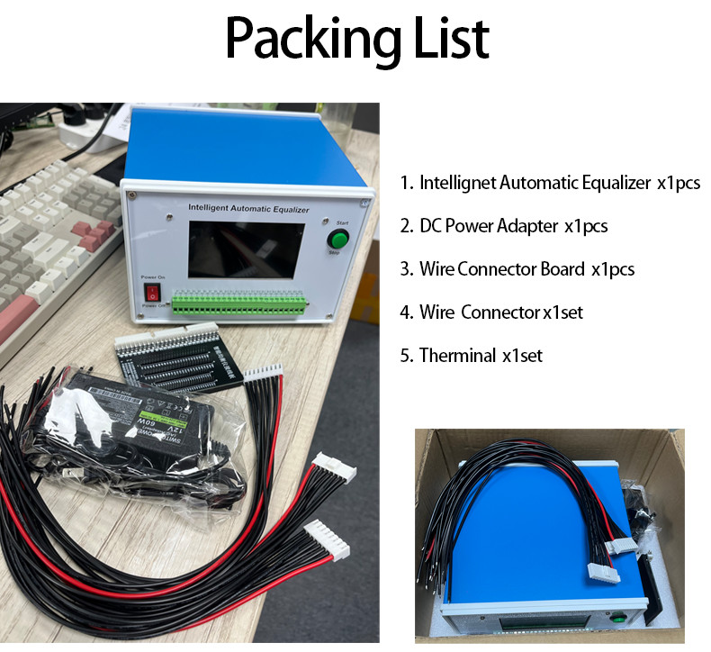 Lifepo4 Battery Repair Machine 2-24S 4A Lithium Battery Full Automatic Discharge Balancer