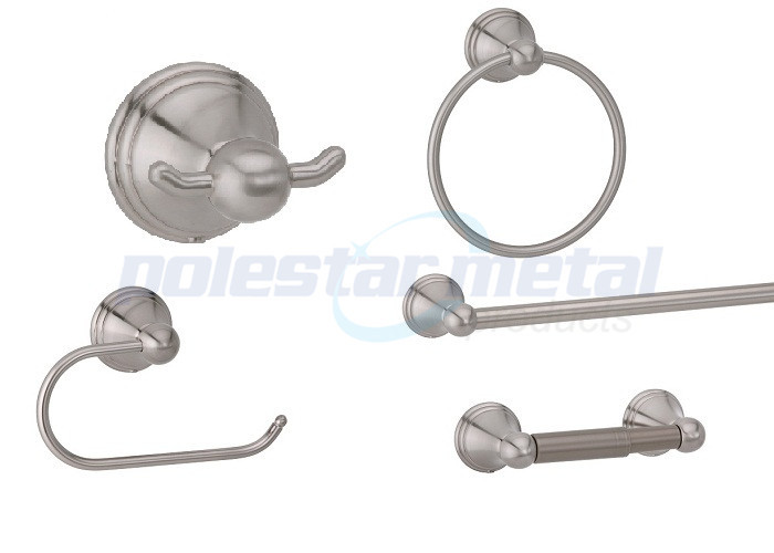 Modern Bathroom Hardware Accessories , 7-3/32" Width Bath Towel Rings