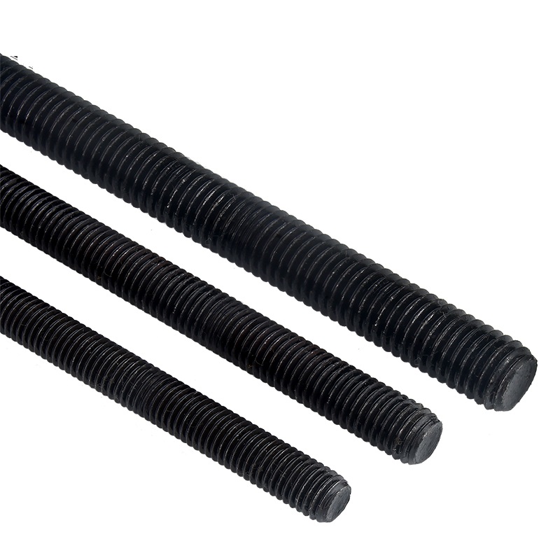 4.8 8.8 Grade Steel Threaded Rod DIN975 Hot Galvanized Full Thread Stud Bolts and Nuts