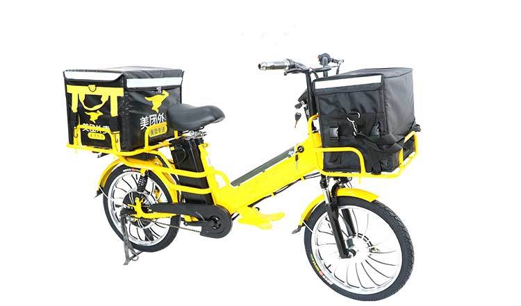 20 Inch Electric City Bike Step Through 48V 350W Dual Battery E Bike For Adults