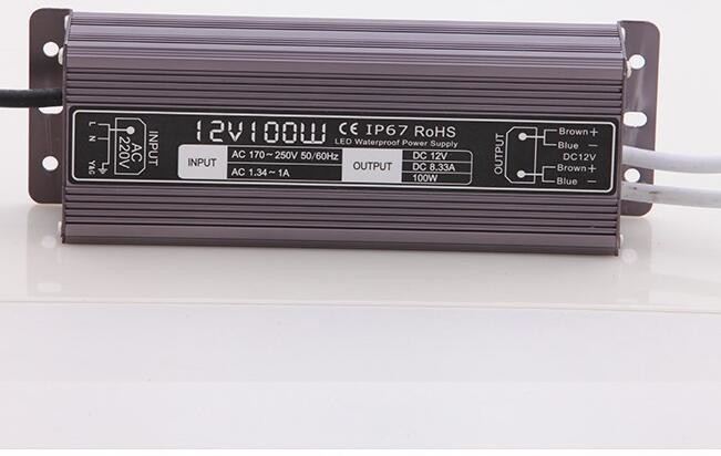 120 Watt High Power Led Driver Constant Voltage Aluminum Alloy For LED Modules