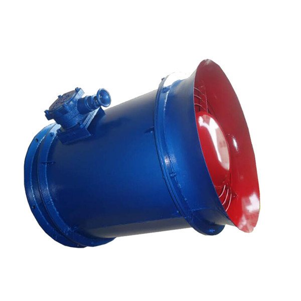 Low Noise Mine Mining Ventilation Fan Anti Rotation Explosion Proof Axial