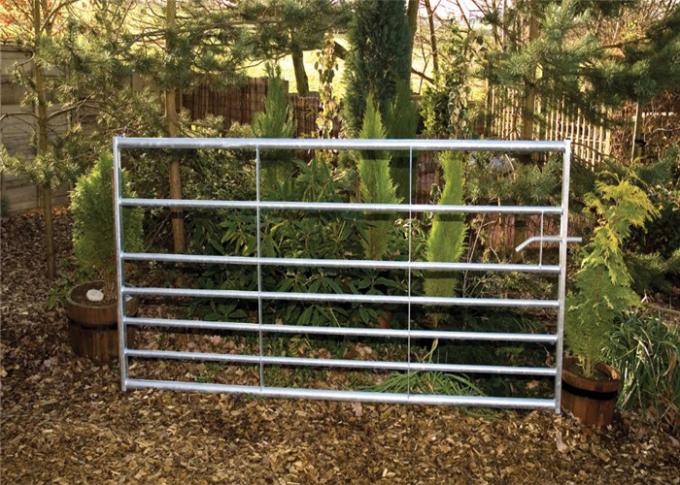 High Strength Fully Welding Galvanized Livestock Gates 6ft X12ft With 6 Bars
