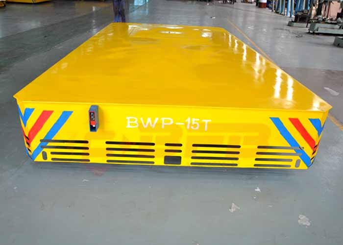 25t mold handling electric trackless car on concrete ground battery power
