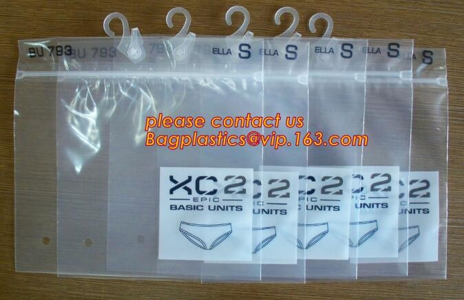 Frosted Zip lockk bag EVA PVC hanger bag for clothes, EVA frost drawstring bag, Frosted Plastic EVA Garment Packing Bag zi