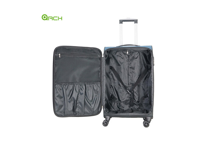 Fashion Travel Trolley Checked Luggage Bag With Link-to-Go System