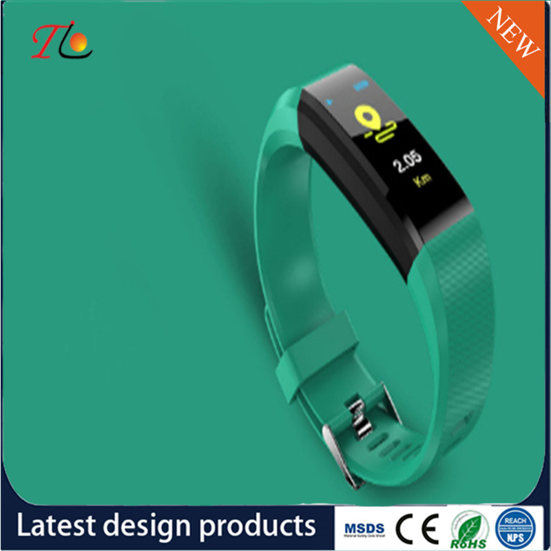 Silicon Watch Smartwatch Health Monitoring Exercise Tracking Sleep Analysis Pedometer Remote Selfie Watch