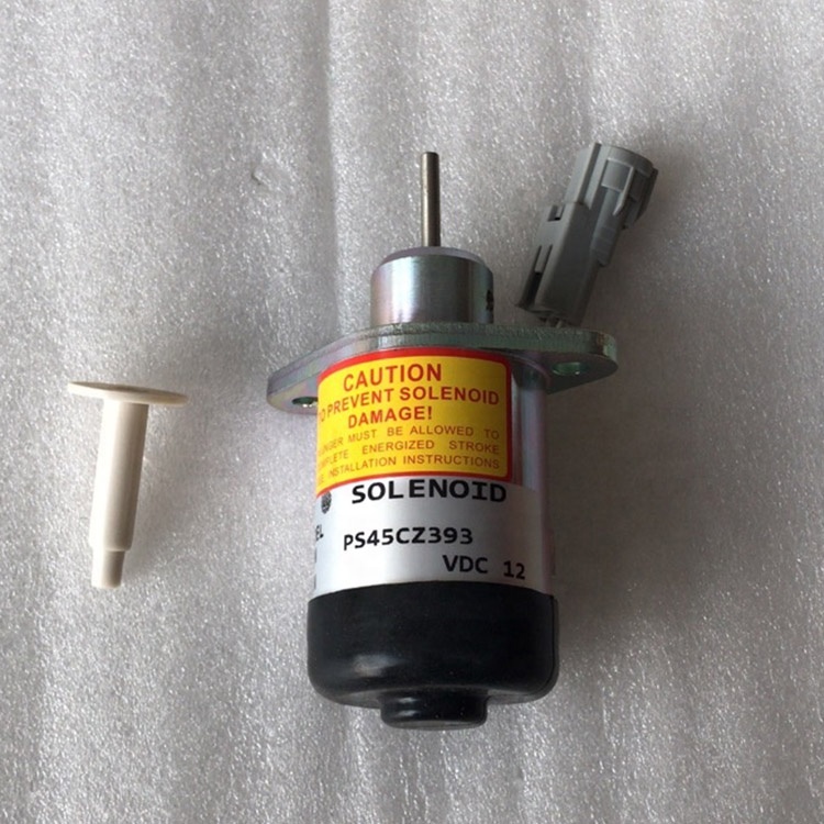 V2203L-DI 12V Power Stop Solenoid PS45CZ290 PS45CZ0254 PS45CZ250 for Skid Steer Parts