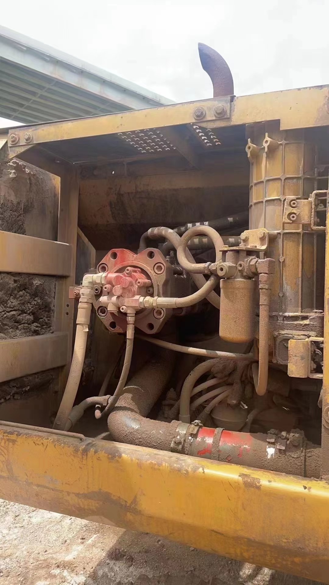Original imported 320B excavator used for export and sale
