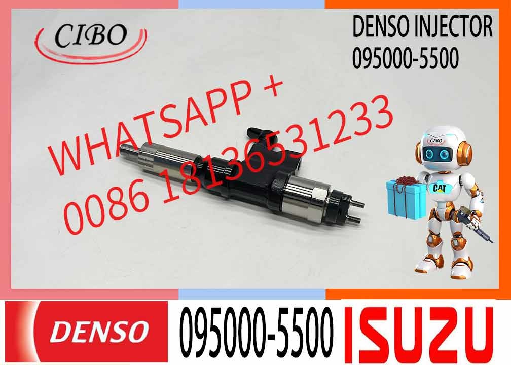 Diesel Common Rail Injector 8-97367552-1 095000-5501 095000-5500 8-97367552-0 For Denso ISUZU 4HL1 6HL1 Injecto