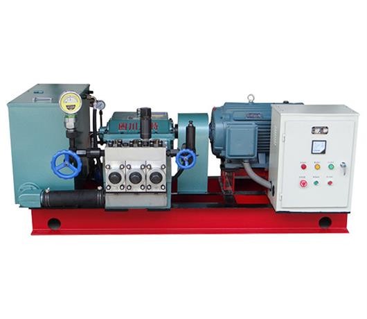 75KW Electric Hydraulic Pipeline Pressure Test Pump For Pressure Vessel