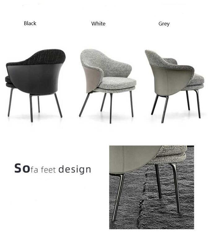 Wood Upholstered Side 810mm Modern Dining Room Chairs