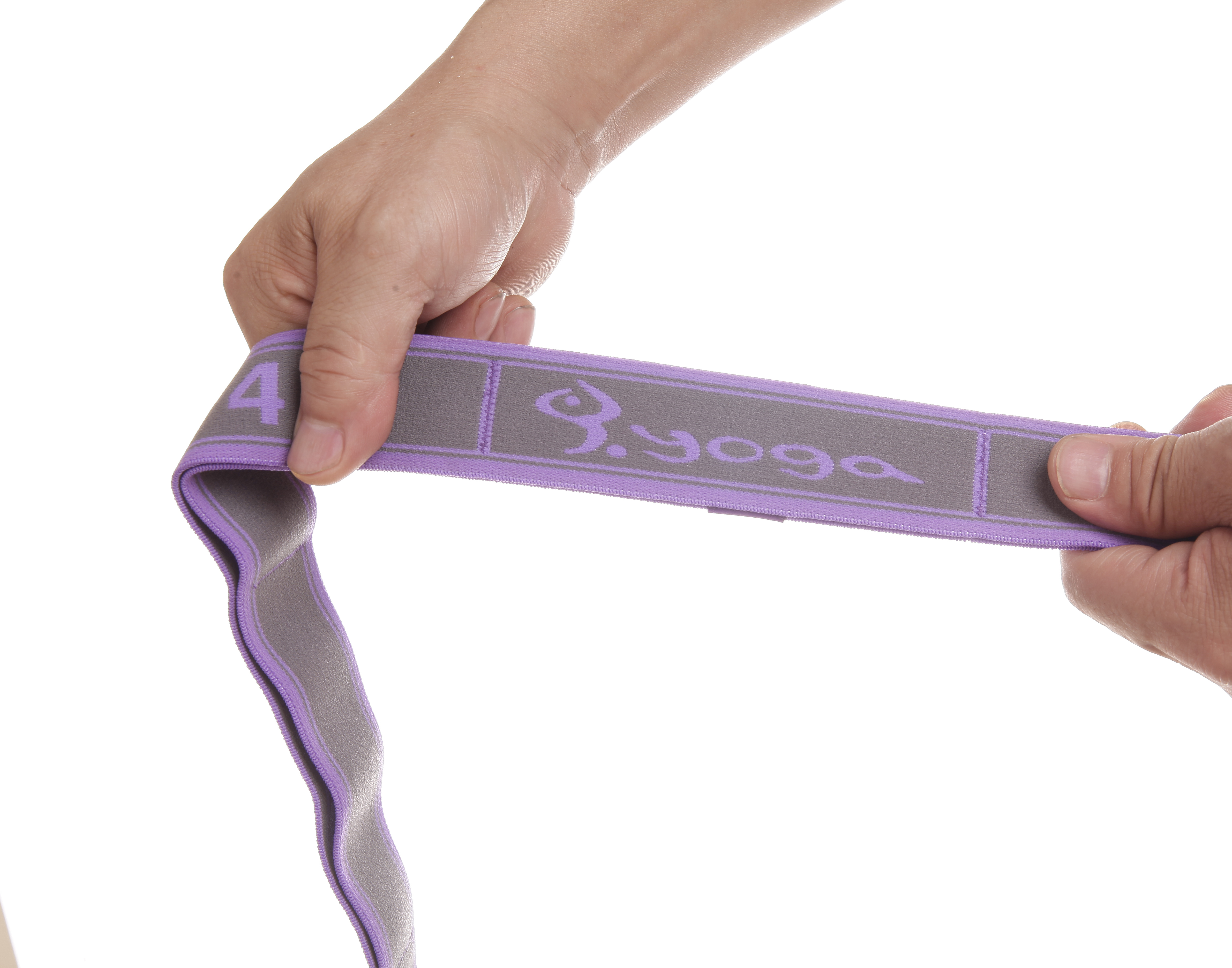 100cm To 108cm Elastic Stretching Rubber Band For Exercise With 9 Loops ODM