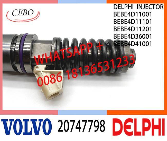 Common Rail Fuel Diesel Injector 20747798 BEBE4D11001 BEBE4D11101 BEBE4D11201 E3.18 for VOL (REN-AULTT) MD9 3503