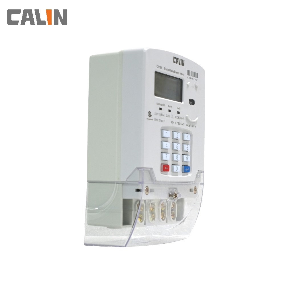 Dual-source STS Keypad Meter with 230V 5(60)A and 15 Year Designed Life in