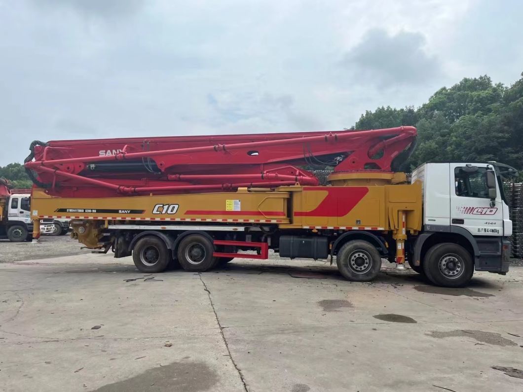 2019 SA Ny 62m Used Concrete Pump Truck Construction Machine on Mercedes Benz Concrete Boom Pump