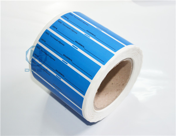 Non Residue Tamper Evident Security Alarm Label / Warranty VOID Label