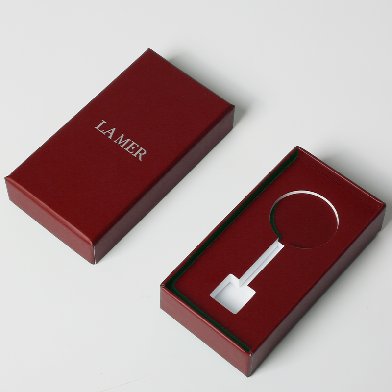 Sophisticated Square Grey Board Paper Luxury Box Packaging With Lid And Base Design