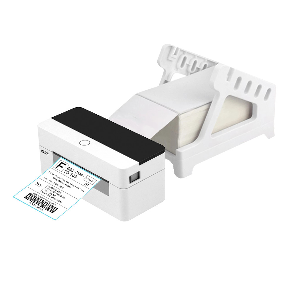 USB Bluetooth Label 110mm Thermal Printer 4x6 Handheld Compatible With Smartphones