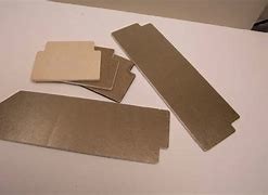 Custom Shape High Temperature Sheet Gold Mica Insulation Board Lithium Battery Separator Mica Battery Mica Sheet