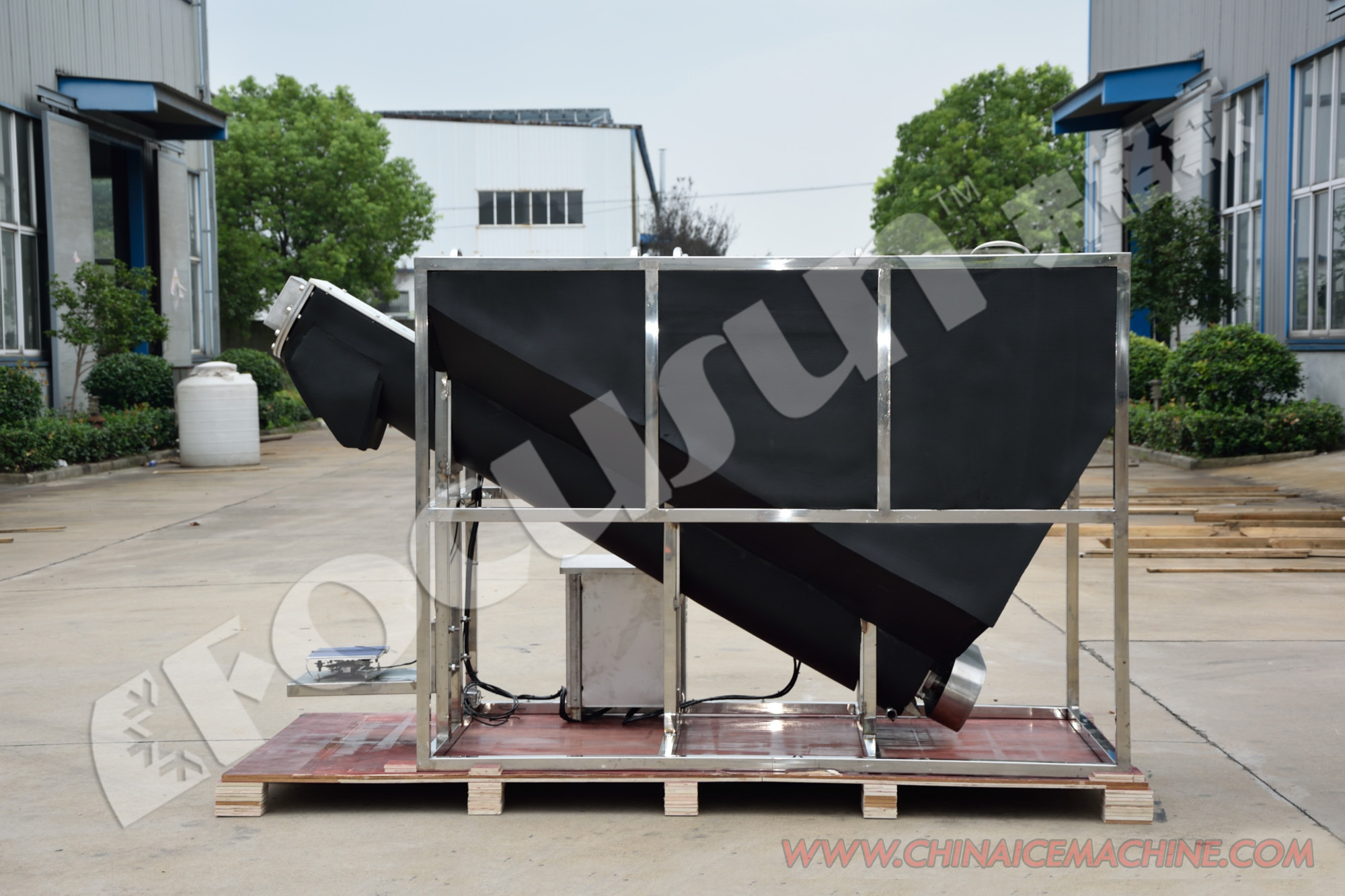 High Capacity Semi-automatic Ice Packing Machine Packer for 1000kg/hr Packaging