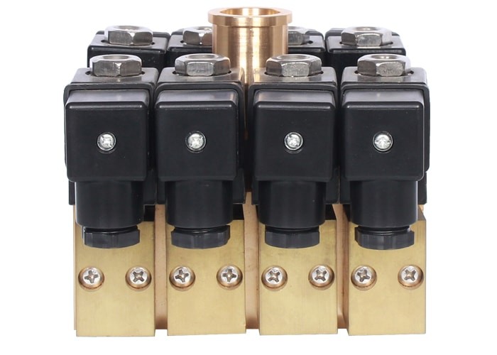 Micro Dust Collector Solenoid Valve , 0 - 0.1MPA Circle Seal Solenoid Valve