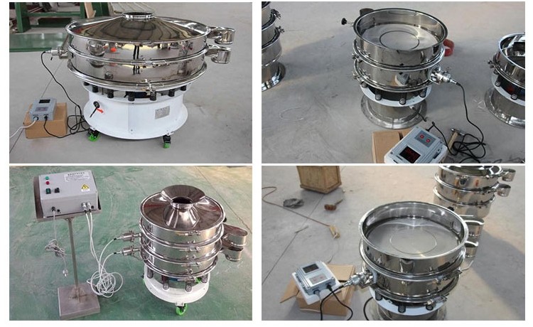 Dahan Pigment Cranberry Powder Ultrasonic Sieve Vibrator Screen Separate Machine
