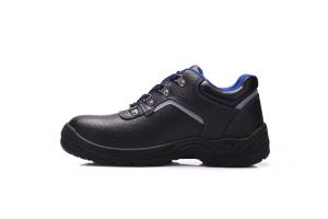 China Leather Upper Material Work Safety Shoes Non Slip With PU Sole Steel Toe on sale