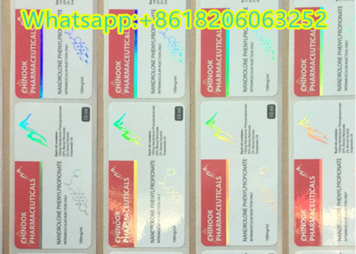 Paper Holographic Custom Adhesive Stickers 6 X 3 Cm With Round Corner