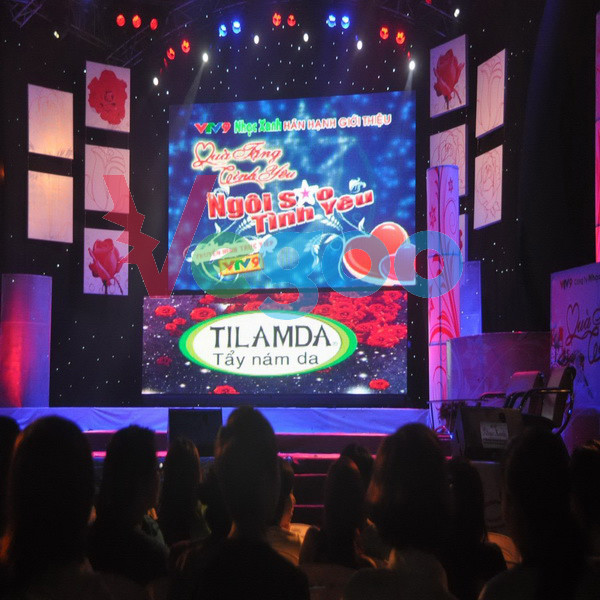 High Reliability P3.91 Stage Led Display With Auto / Manual Brightness Adjustment