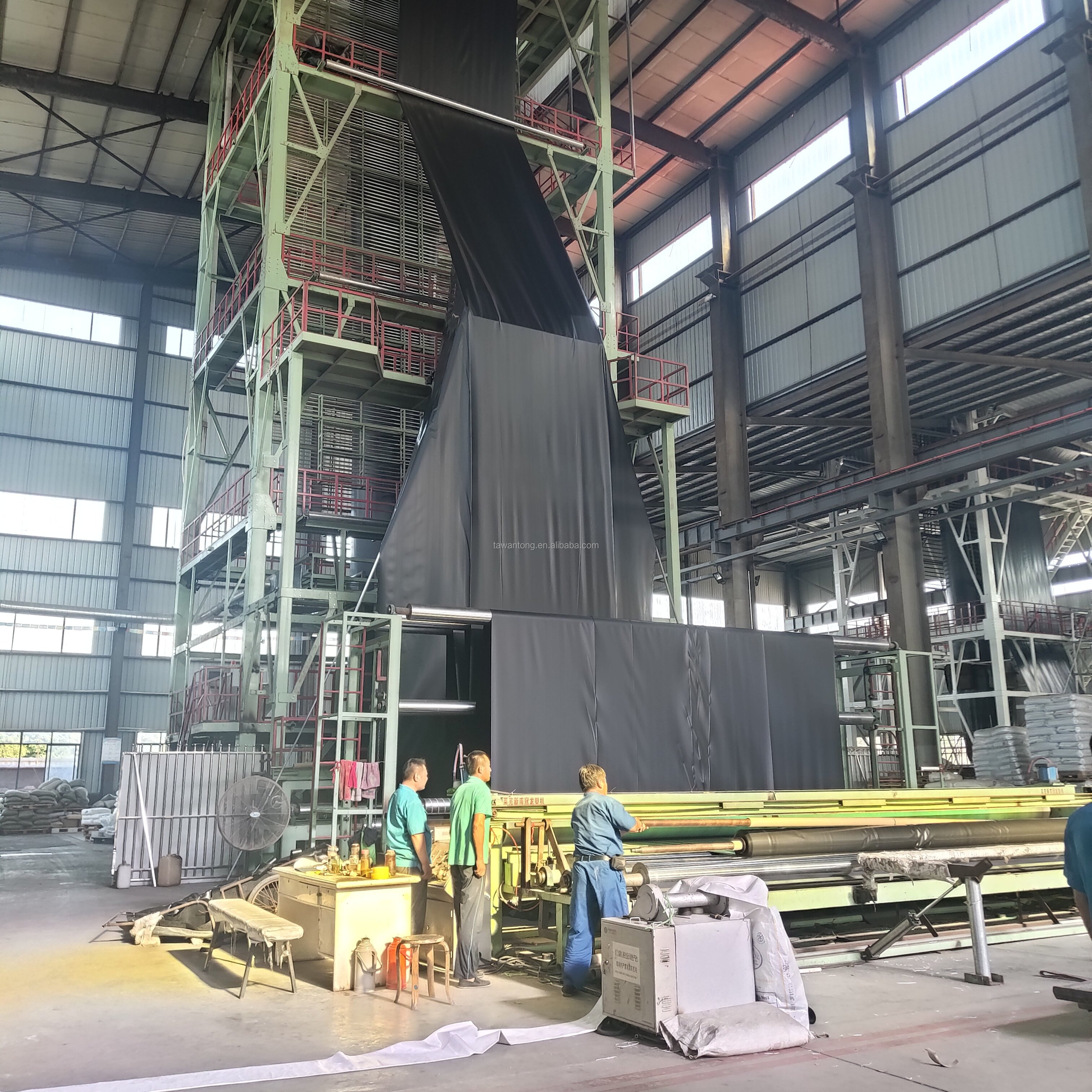 HDPE Geomembrane for Tailing Dam Liners Thickness 0.2-4.0mm GB/ASTM GRI-GM13 Standard