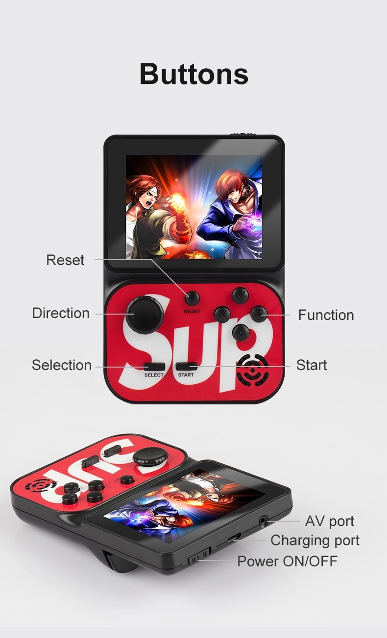 2021 Gift TV video 5 Emulator Sup Console Game Controller Joystick Portable Video Game Console Portable Video Handheld Box