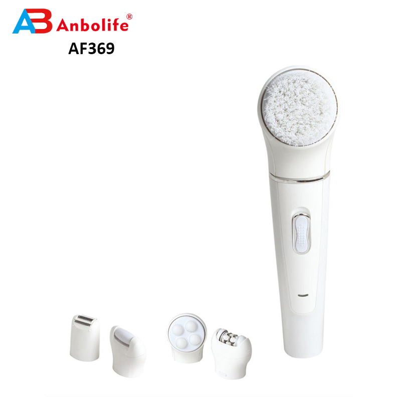 Deeply Cleaning Skin Care Brush With Multi Accessories Callus Remover Facial Brush
