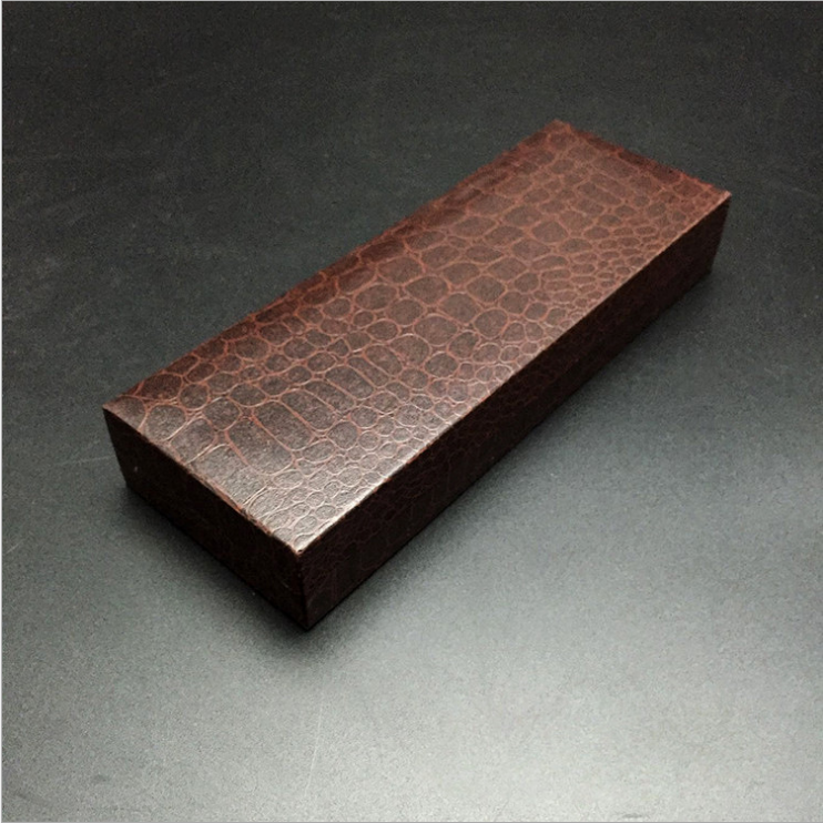 Crocodile Pattern Luxury Paper Gift Box Pen Packaging Excellent Craftsmanship
